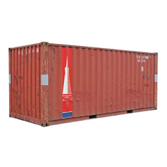 Container di stoccaggio container materiale 20 ft. Qualità A Usato