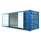 Container marittimi full-side aperti da 20 piedi.
