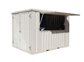 Palo pieghevole per container XL 4 x 2 metri RAL 9016