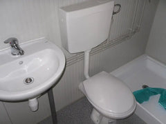 Ufficio prefabbricato con WC e lavabo, 7 metri – G2