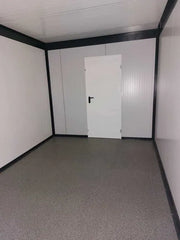Contenitore residenziale con bagno e servizi igienici 6 m x 3 m