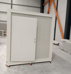 Cabina WC Contenitore sanitario con rampa