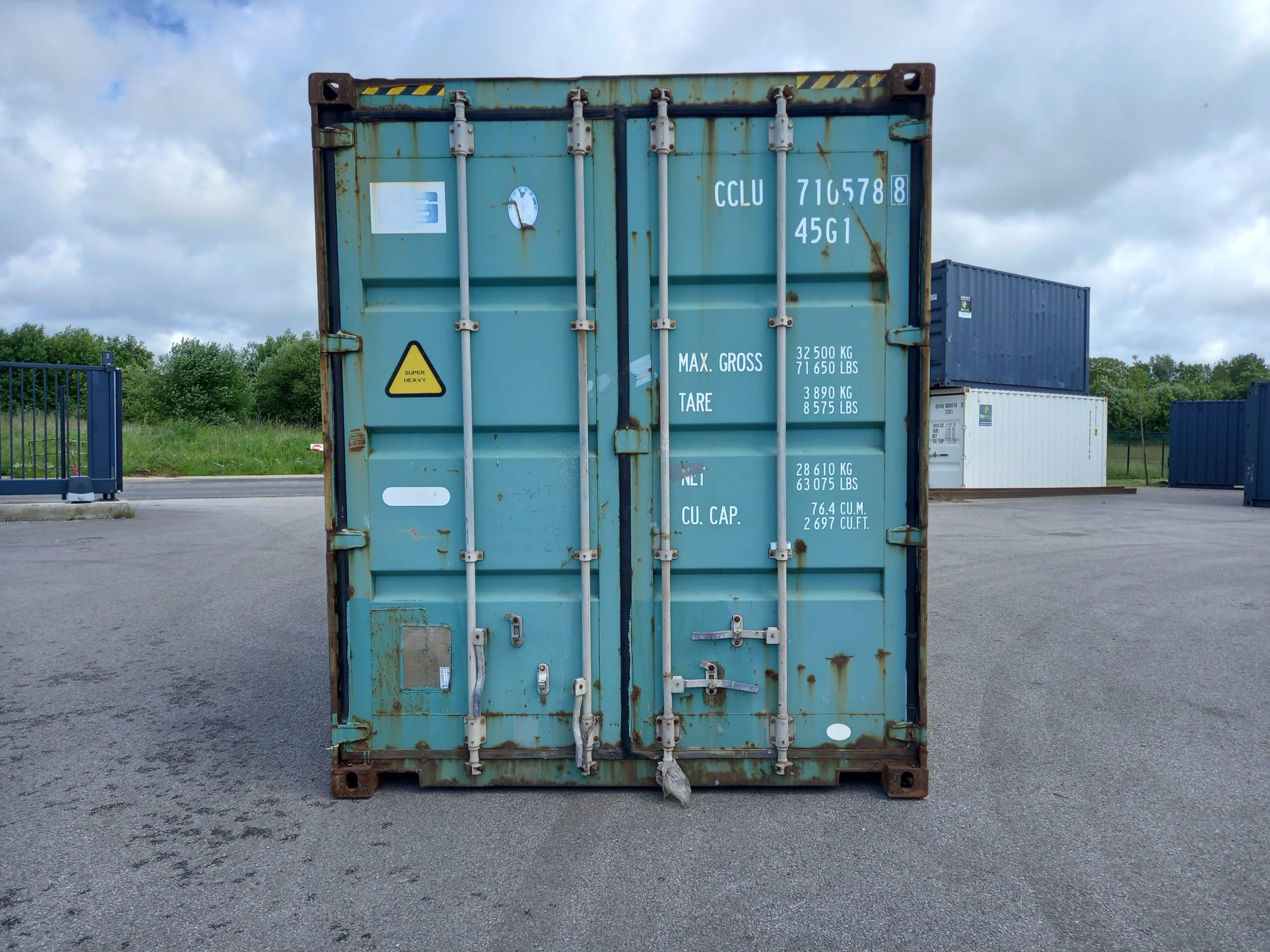 Container 40 piedi high cube dry usato – 0578