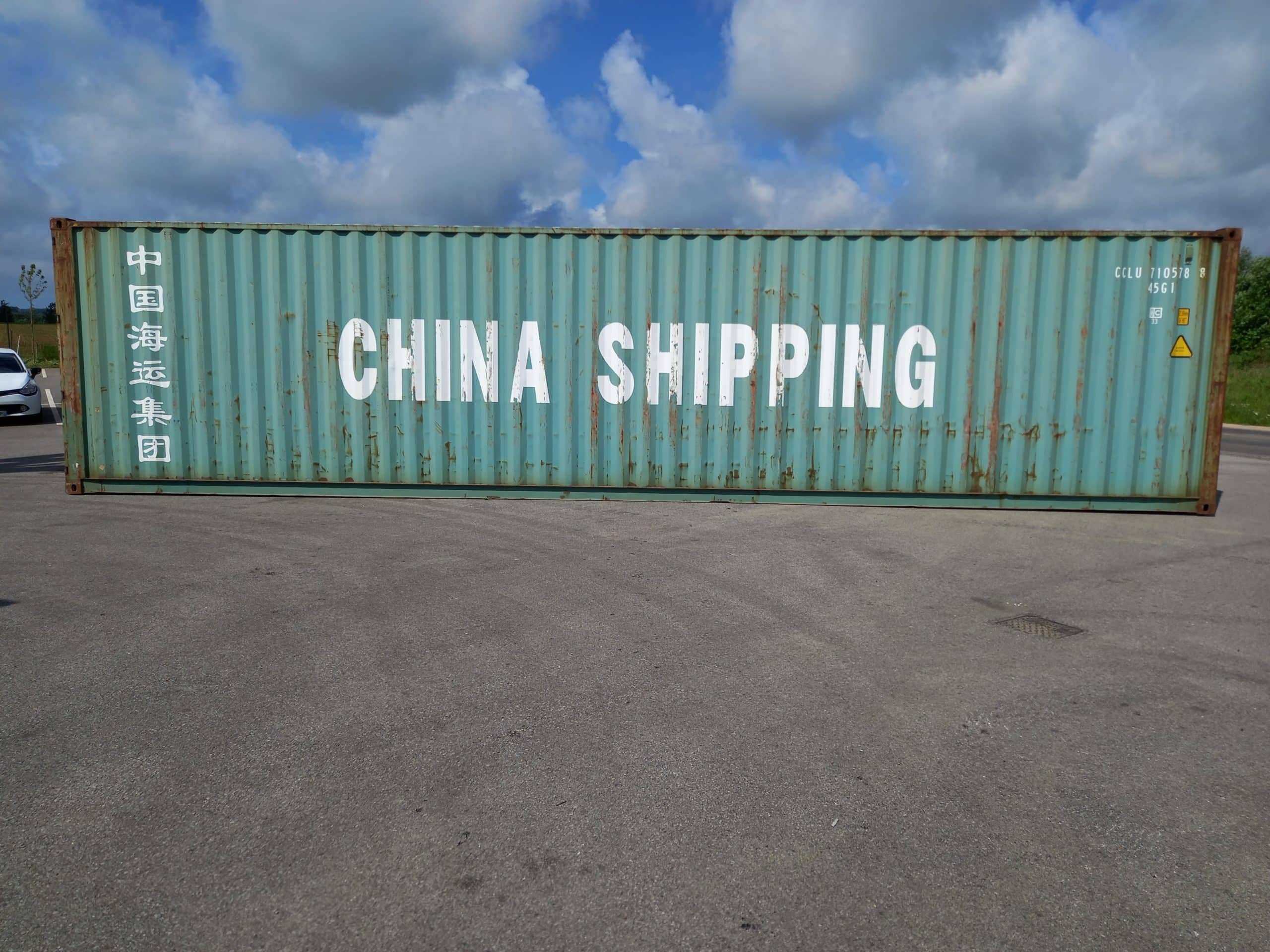 Container 40 piedi high cube dry usato – 0578