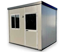 Scatole prefabbricate modello VIENNE, alte 3 metri, larghe 250 cm