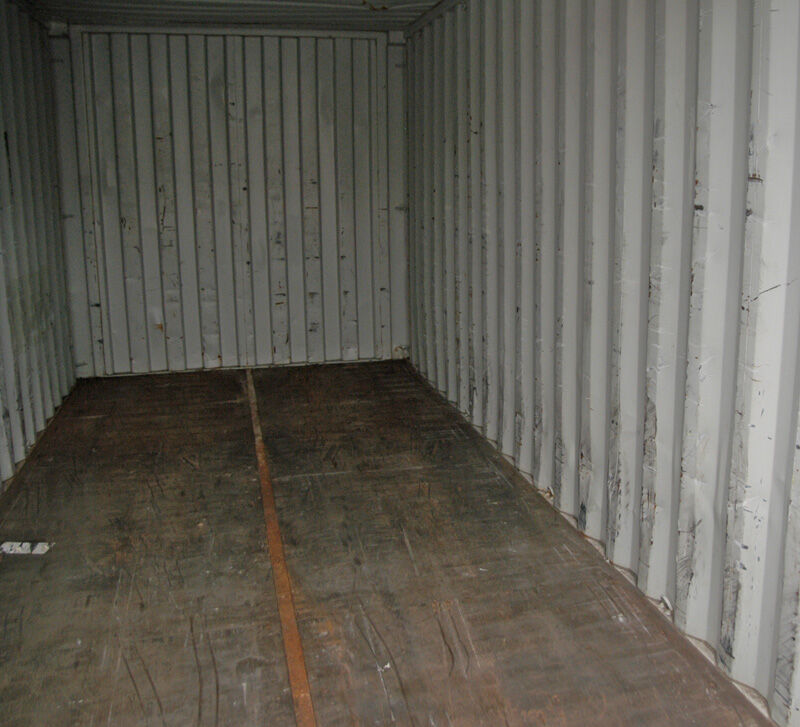 Container di stoccaggio container materiale 20 ft. Qualità A Usato