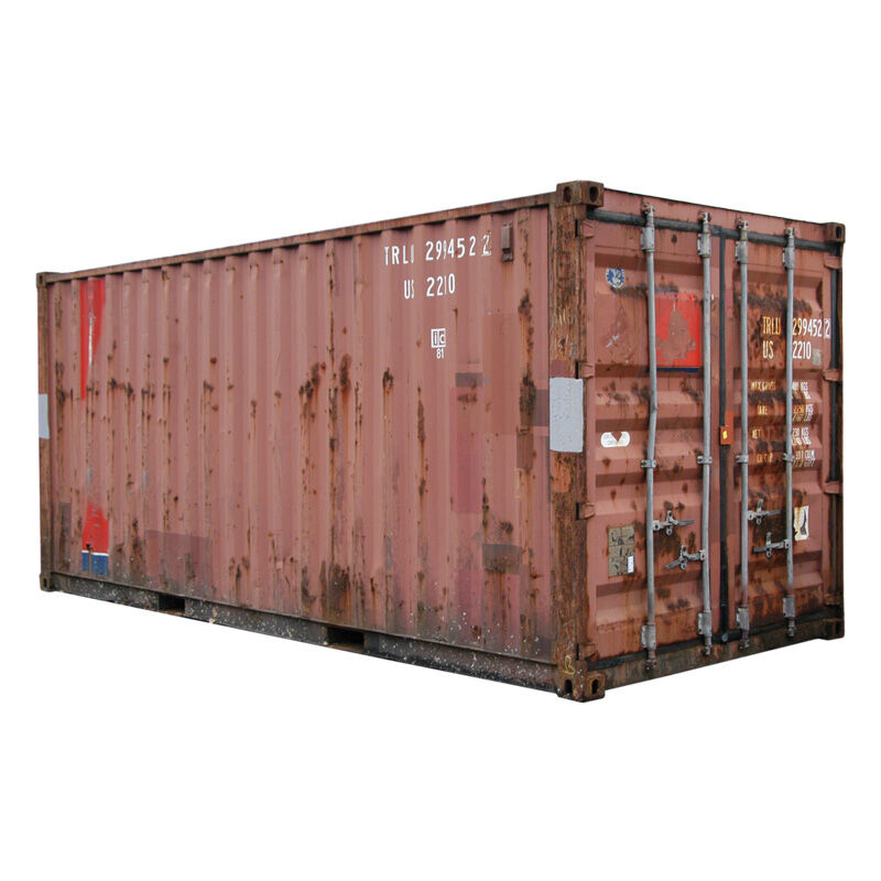 Container di stoccaggio container materiale 20 ft. Qualità B Usato