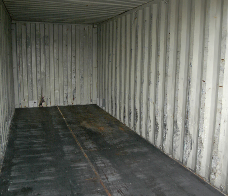 Container di stoccaggio container materiale 20 ft. Qualità B Usato