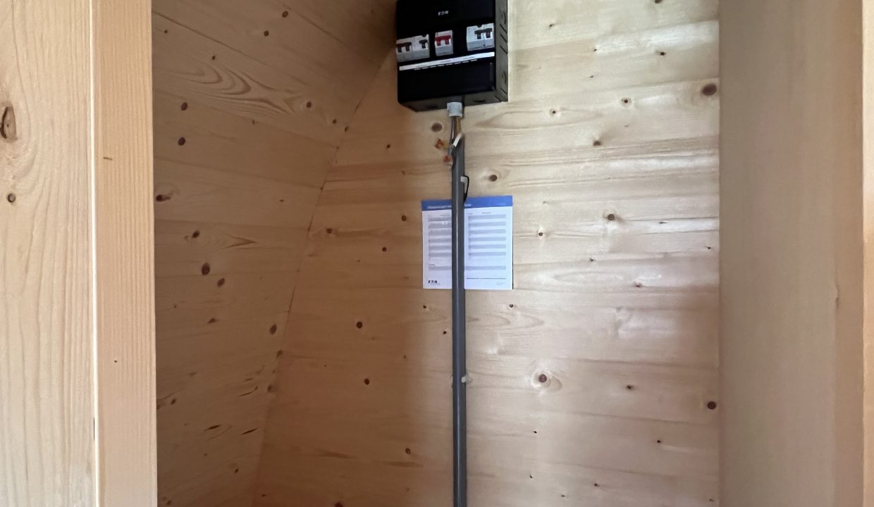 Chalet in legno di base