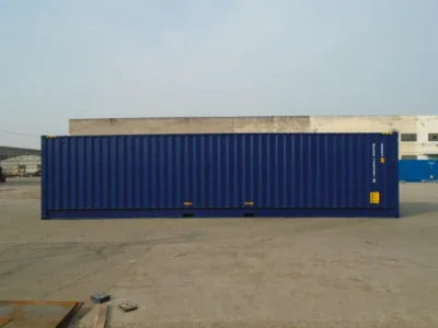 Container high cube open side da 40 piedi