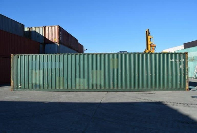 Container marittimo da 40 piedi usato – Impermeabile e disponibile